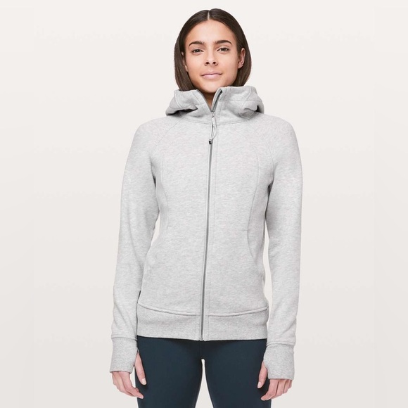 Lululemon Scuba Hoodie Light Cotton Fleece
Heathered Core Ultra Light Grey |EUC - Picture 1 of 16